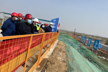 省交通运输安全生产驻点监督工作组到济南港、章丘港建设现场调研督导疫情防控和安全生产工作