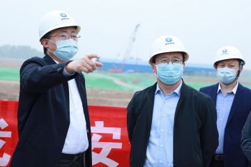 省交通运输厅党组成员、副厅长高立平到小清河济南港调研