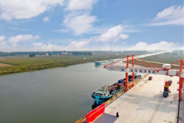 山东海洋集团小清河河海联运启动仪式在博兴港举行